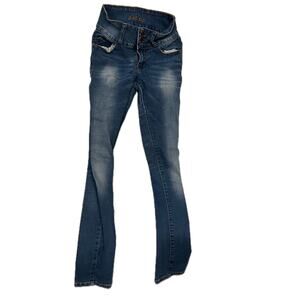 Bamboo Jeans Skinny MId Rise Jeans Womans 2 23x29